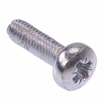 M3 x 10mm Pozidrive Pan Head Machine Screw - Pack of 100