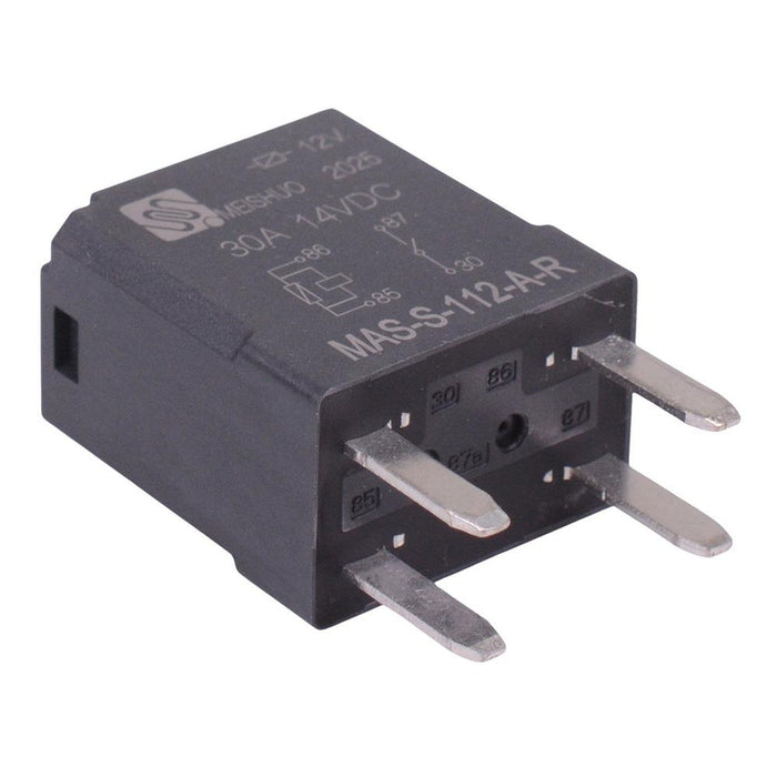 12V SPNO Micro Automotive Relay Resistor MAS-S-112-A-R