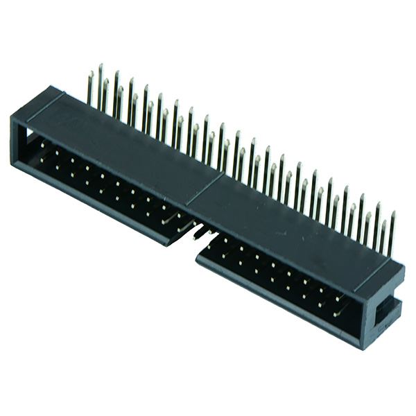 40-Way IDC Right Angle Pin Boxed Header 2.54mm