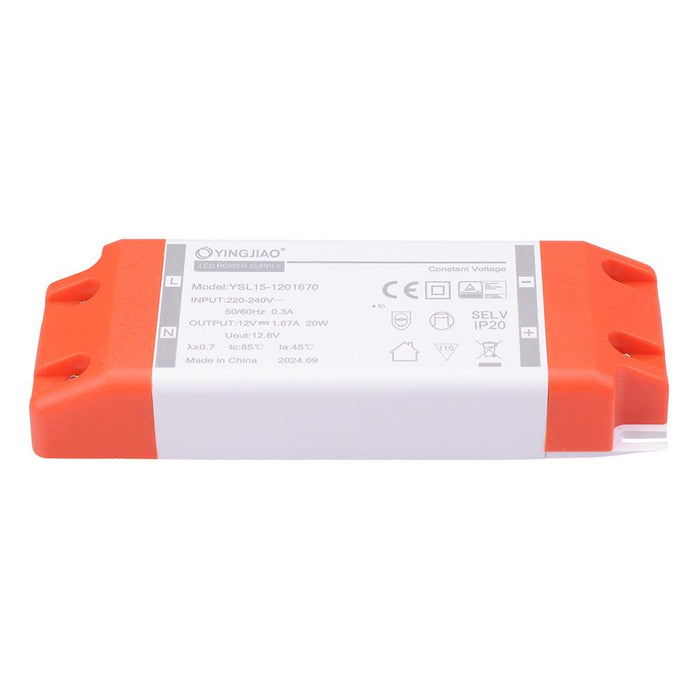 1.67A 12VDC Constant Voltage LED Driver Power Supply 20W