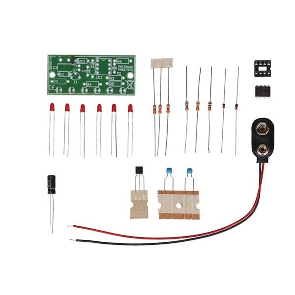 Mini 6 LED Chaser Soldering Kit WSL173