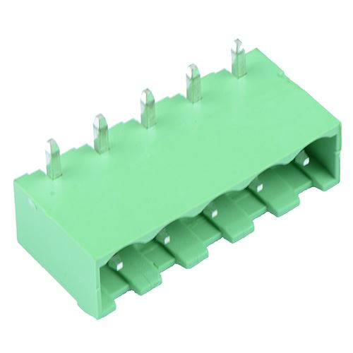 5-Way Plug-In PCB Horizontal Closed Header 5.08mm