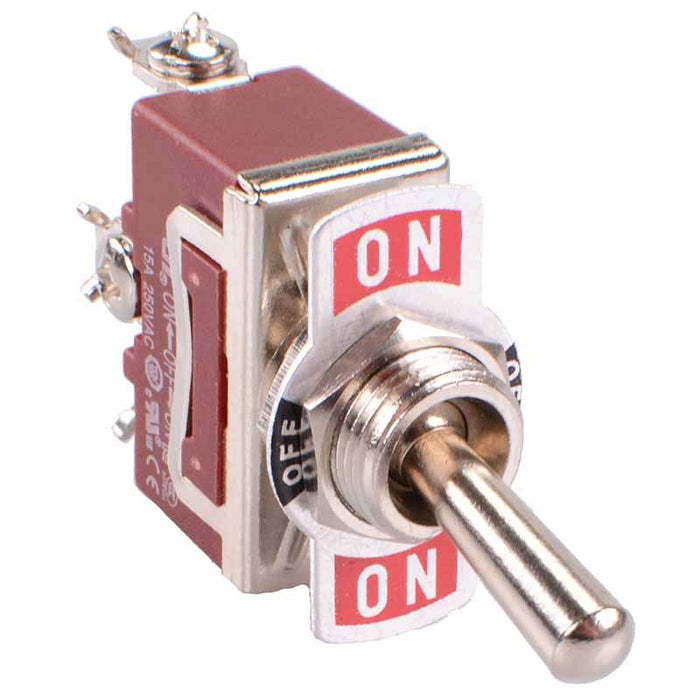 On-Off-On Toggle Switch Screw Terminals 250V 15A SPDT