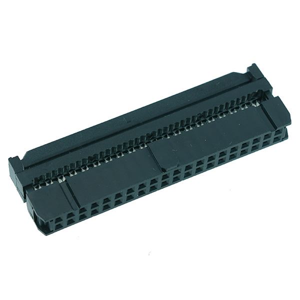 40-Way IDC Cable Mounting Socket 2.54mm Pitch