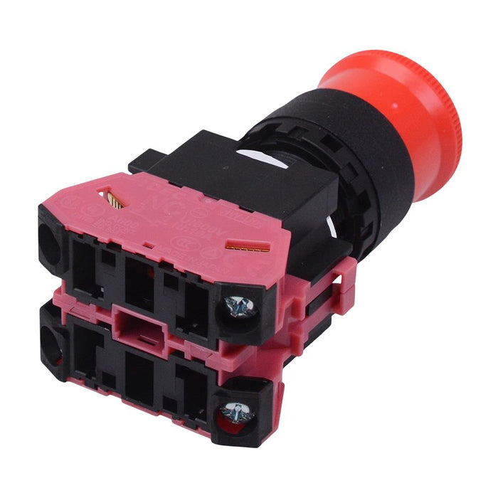 HW1B-V3F02R 22mm Emergency Stop Switch 29mm Mushroom 2NC IDEC