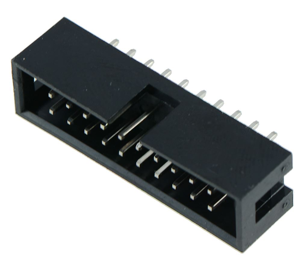20-Way IDC Straight Pin Boxed Header 2.54mm — Switch Electronics | Your ...