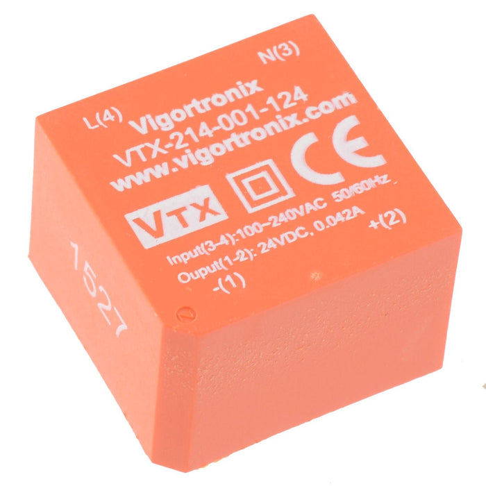 9V AC-DC 1W Single Output Power Supply VTX-214-001-109