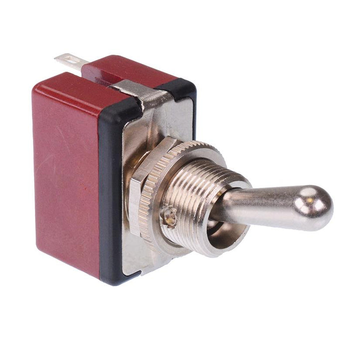 APEM Momentary On-(On) 12mm Toggle Switch SPDT 6A