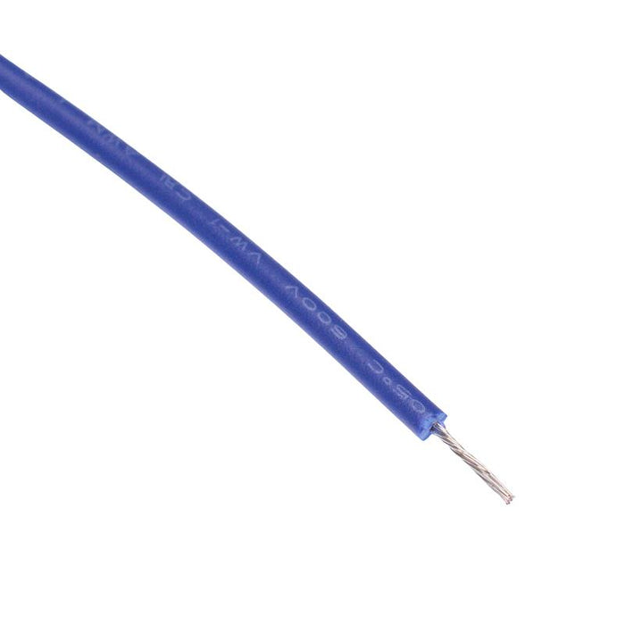 Blue UL1015 22AWG 17/0.16mm Tinned Copper Stranded Wire (price per metre)