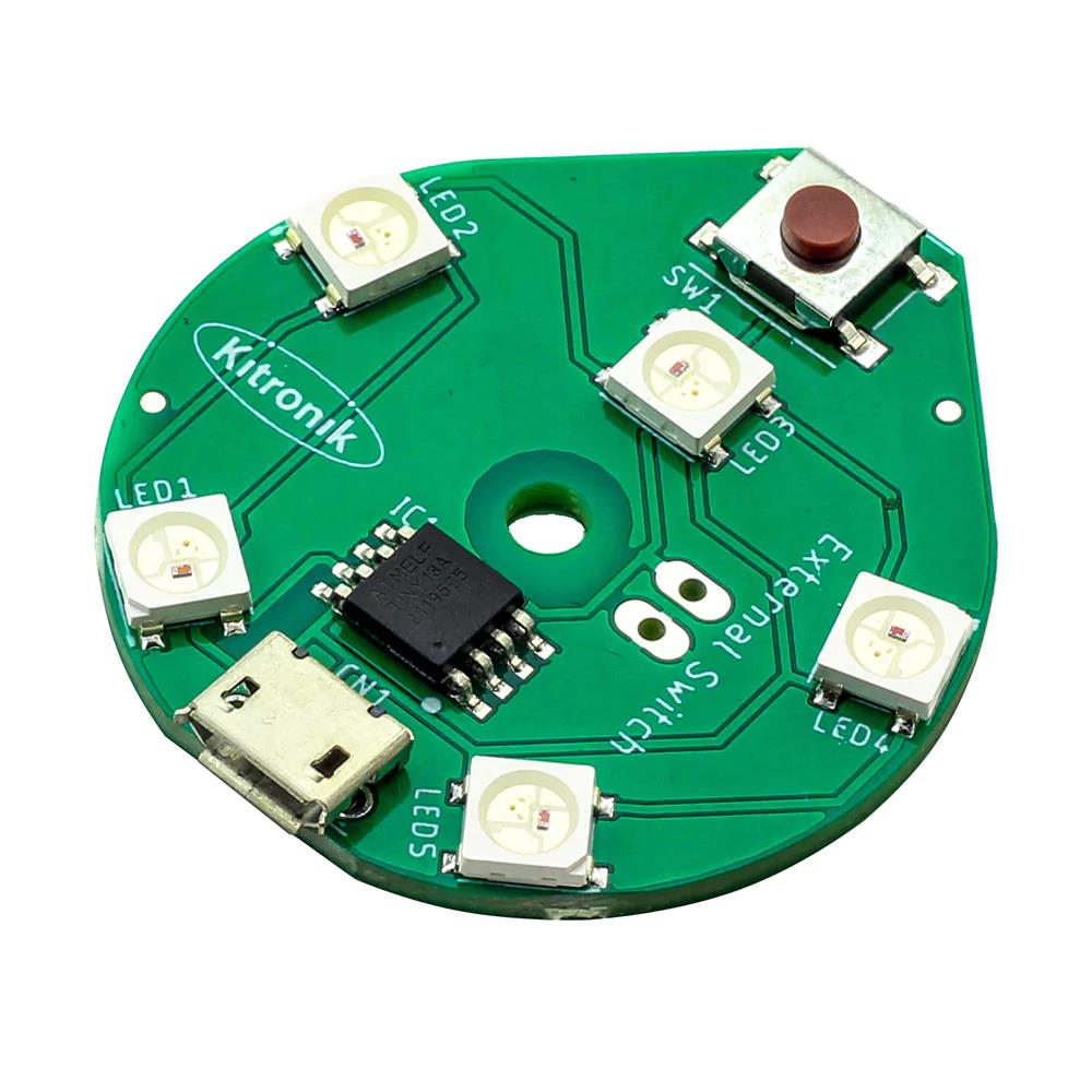 Usb Led Switch Kitronik Round USB RGB LED Lamp — Switch Electronics | Your One Stop ...