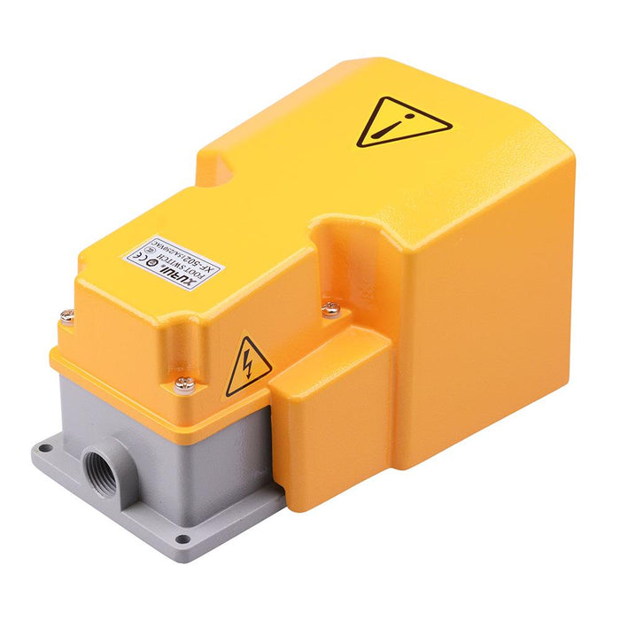 Aluminium Foot Switch W/Guard SPDT IP65 15A 250VAC