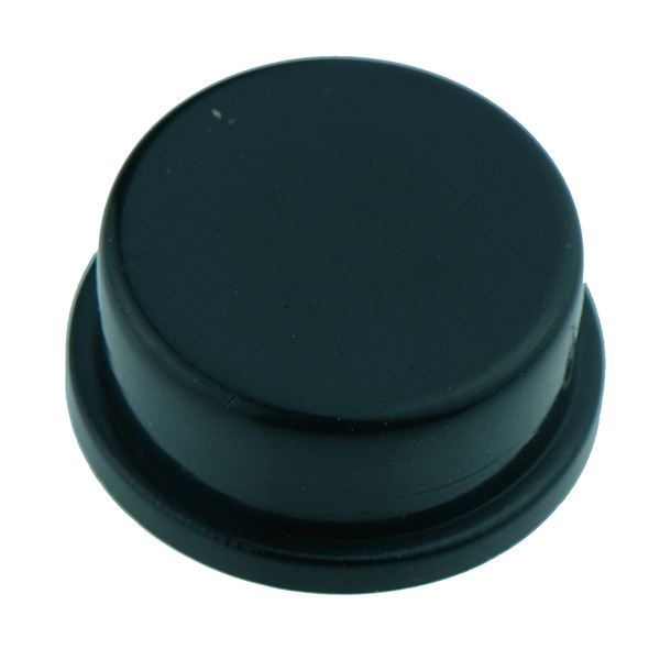 Black Round 12x12mm Tactile Switch Cap