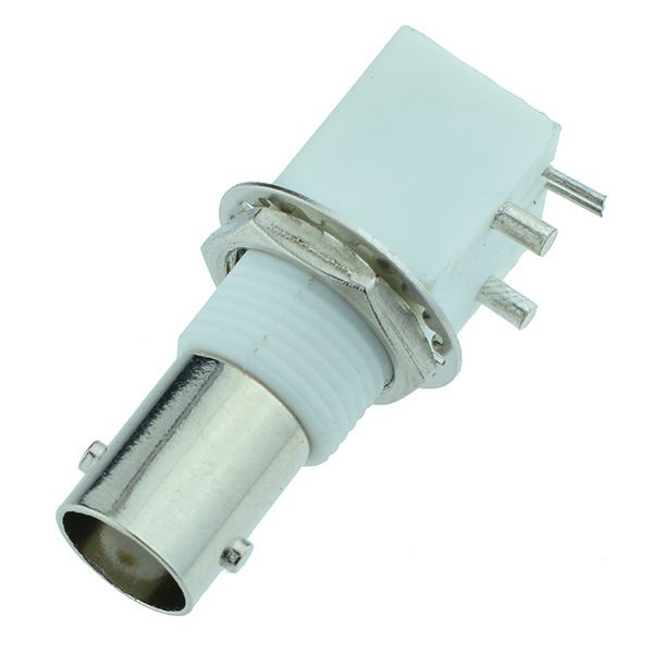 BNC Insulated Right Angle PCB Socket