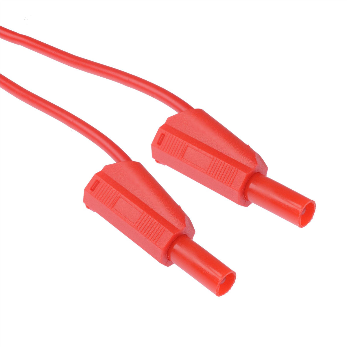 Red 4mm Shrouded Test Lead Plug 100cm — Switch Electronics | Your One ...