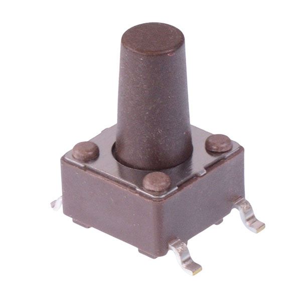 PHAP5-30VA2D2S2N3 9.5mm Height 6mm x 6mm Surface Mount Tactile Switch 160g Tube Packaging APEM