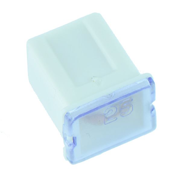 25A White Low Profile Cartridge Fuses (JCASE Type) — Switch Electronics ...