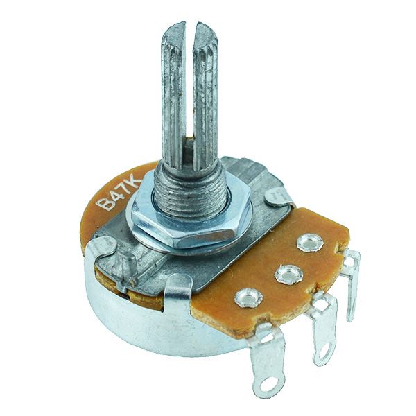 1K Logarithmic 24mm Mono Potentiometer