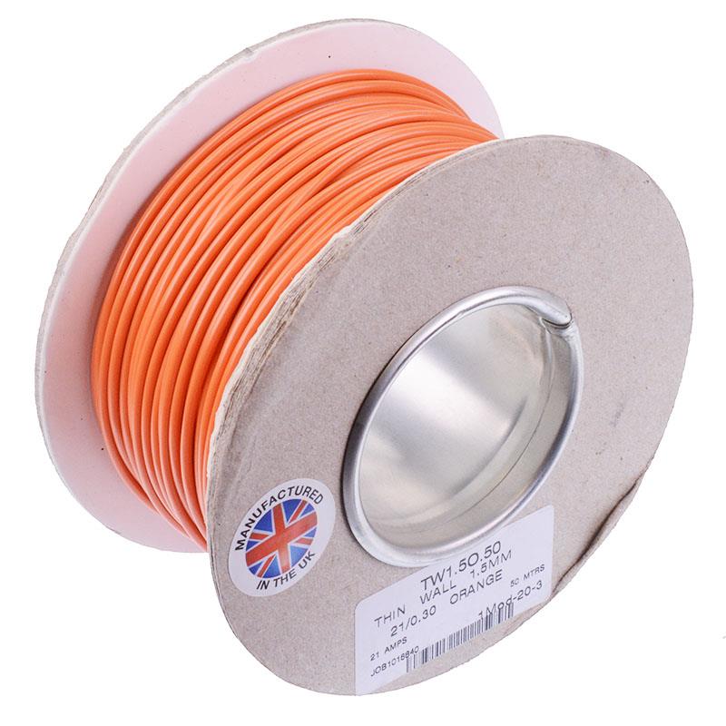 1.5mm² Thin Wall Cable 21 0.3mm 50M