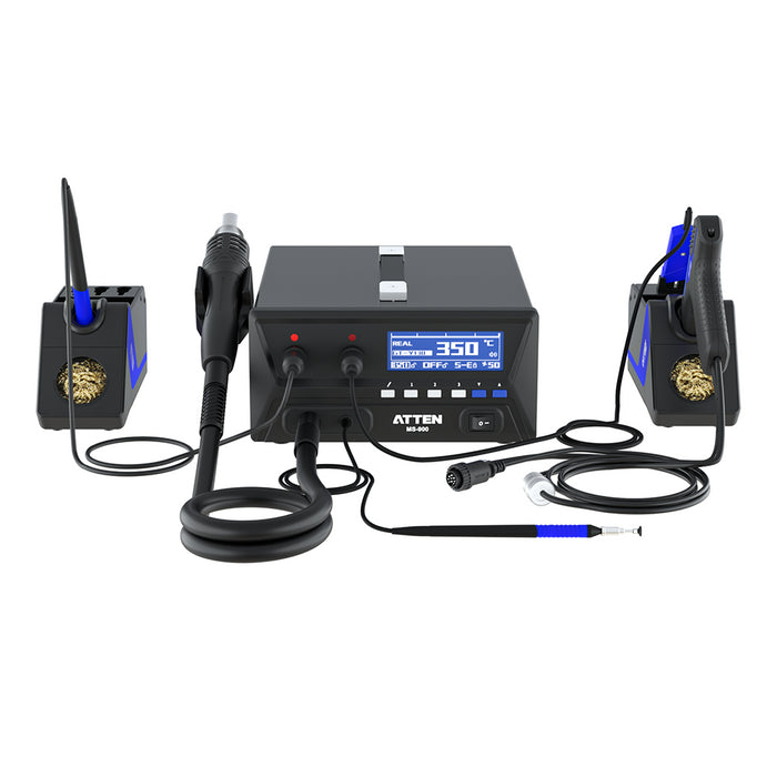 4 in 1 Professional Digital Rework Soldering Station 900W MS-900 ATTEN
