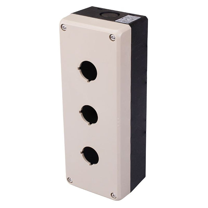 FB3W-311Z Beige 3 Hole 200mm Control Station Enclosure IDEC