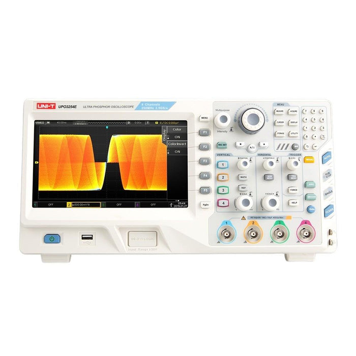 MSO3354E 4 Analog 16 Digital Channel Oscilloscope Touch Screen 350MHz Uni-T
