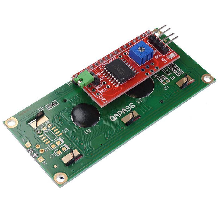 Blue 16x2 I2C LCD Display Module