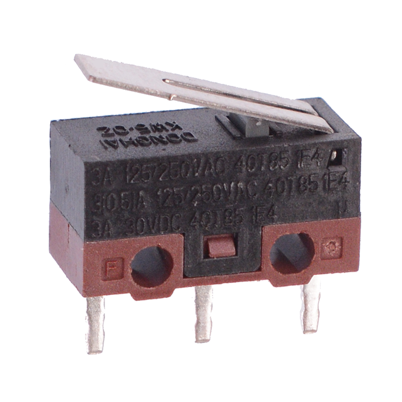 12mm Lever Subminiature PCB Microswitch SPDT 3A — Switch Electronics ...