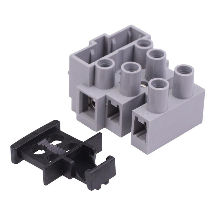 3-Pole Fused Terminal Block 10A 300V
