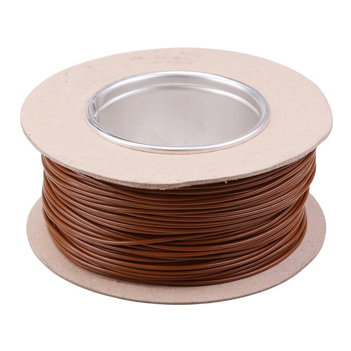 Brown 1mm Thin Wall Cable 32/0.2mm 100M Reel 16.5A