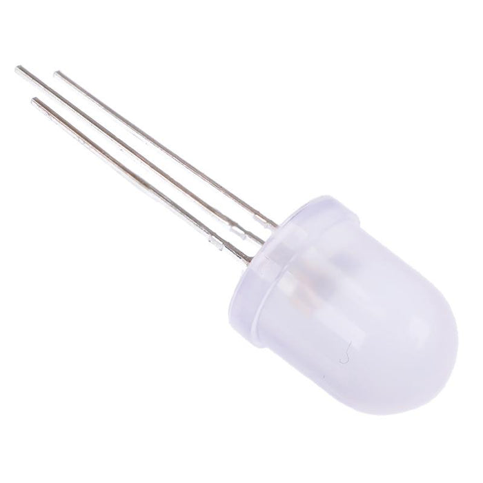Red / Green Bi-Colour 10mm White Diffused LED Common Cathode