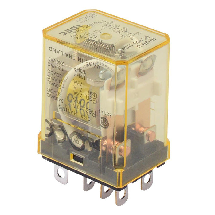 RH2B-UDC100-110V 100-110VDC Plug In Compact Power Relay 10A DPDT IDEC