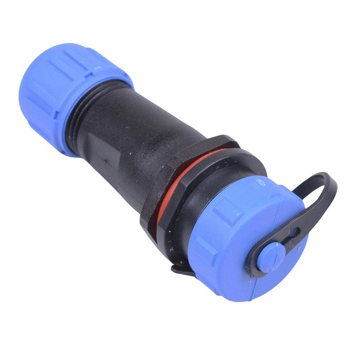 7 Pin Waterproof W13 Female Socket Cable Connector IP68