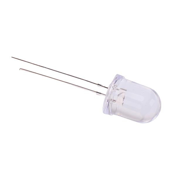 Red 10mm Clear Round LED 45° 2000mcd