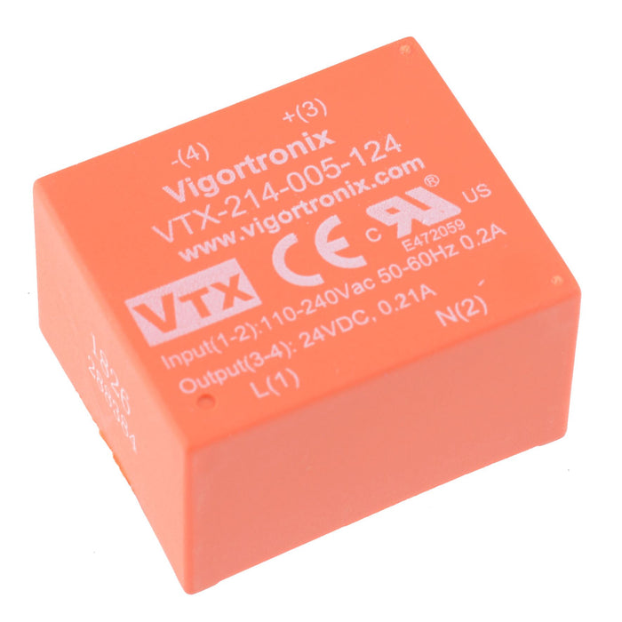 3.3V AC-DC 5W Single Output Power Supply VTX-214-005-103