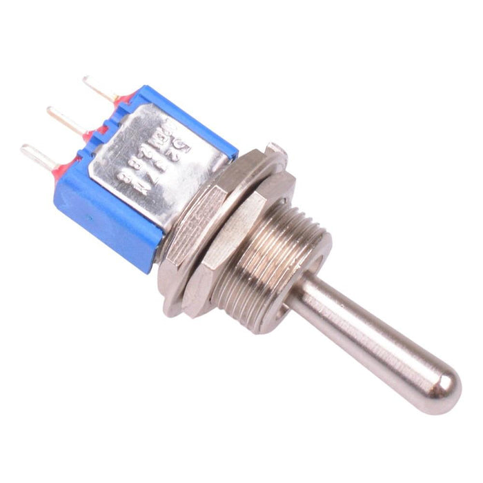 5237MAB APEM (On)-Off-(On) Momentary 12mm Miniature Toggle Switch SPDT