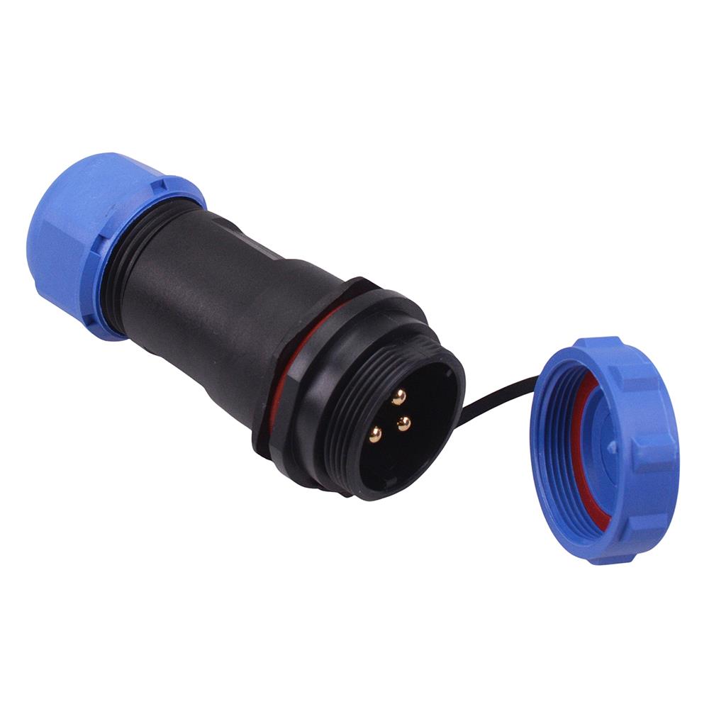 3 Pin Waterproof W21 Male Socket Cable Connector IP68 — Switch ...