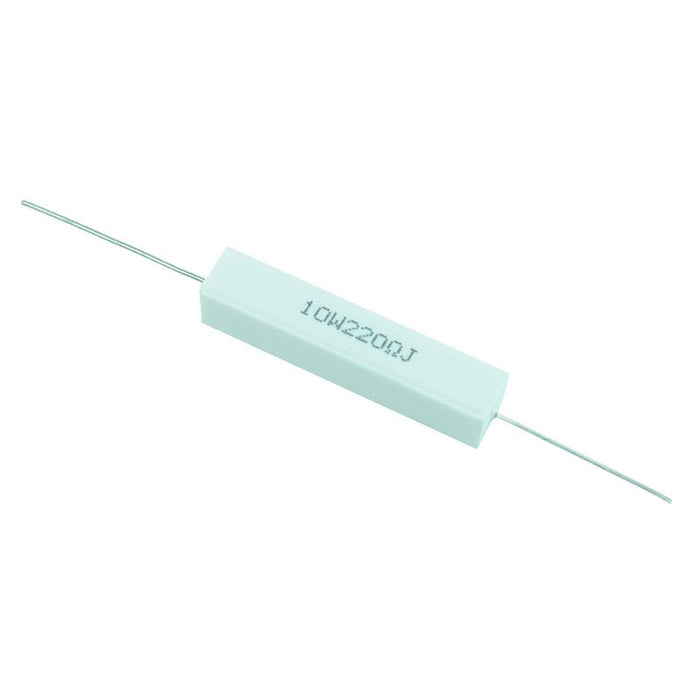 100R Axial 10W Ceramic Resistor 10%
