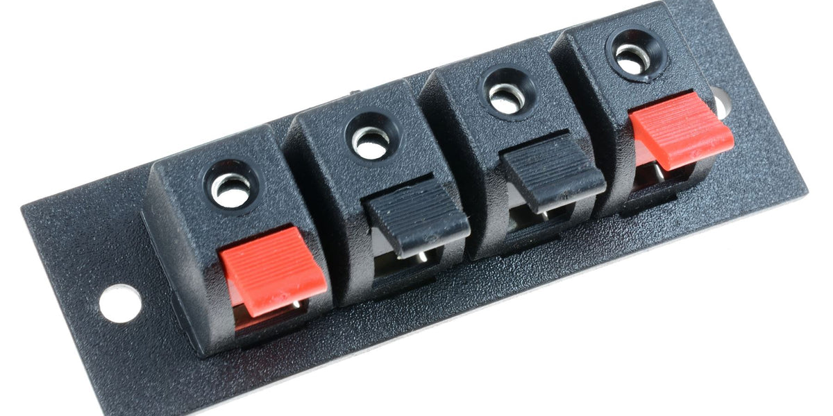 TIC V804 4 Channel Speaker Selector Switch - Multi Zone A B Speaker Di
