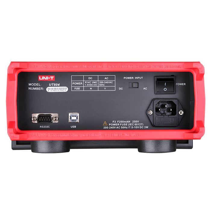 UT804 True RMS Bench Digital Multimeter Uni-T