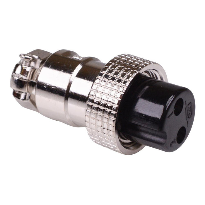 2 Way Female M19 Metal Circular Connector Plug