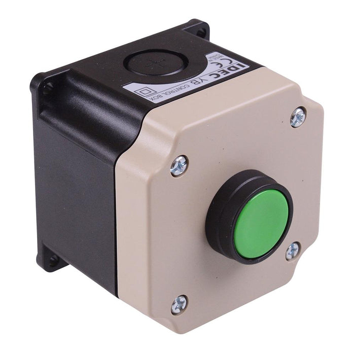 IDEC Green 22mm Momentary Push Button Switch Control Station 2NO IP65