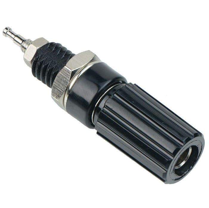 Black 4mm Binding Post 10A SCI R1-09
