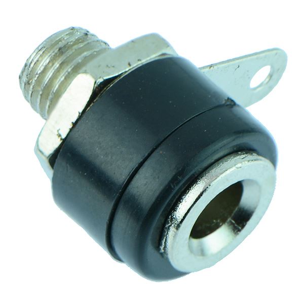 Black 4mm Insulated Test Socket