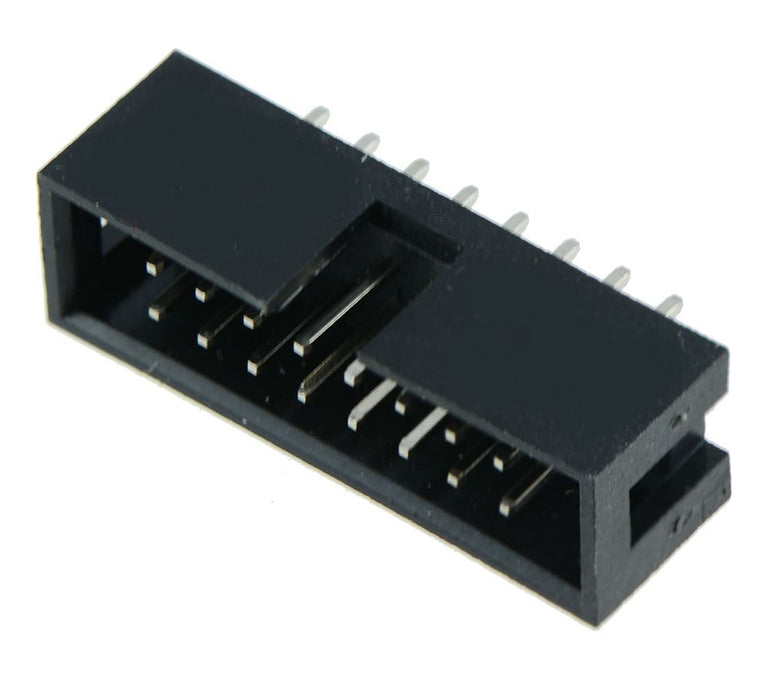 16 Way Header 16-Way IDC Straight Pin Boxed Header 2.54mm — Switch Electronics | Your ...