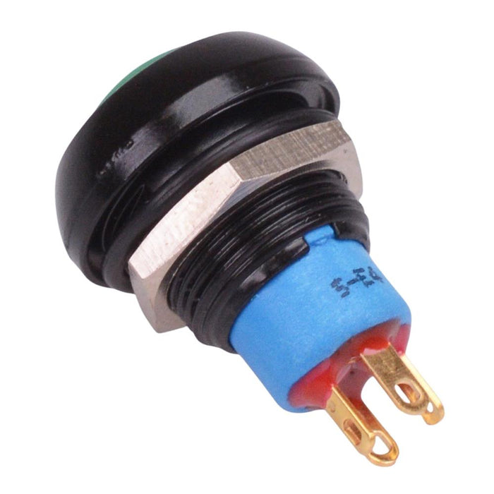 IPR5SAD3 Green Momentary 12mm Push Button Switch SPDT IP67 APEM