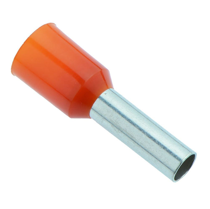 Red 1mm Bootlace Ferrule - Pack of 100
