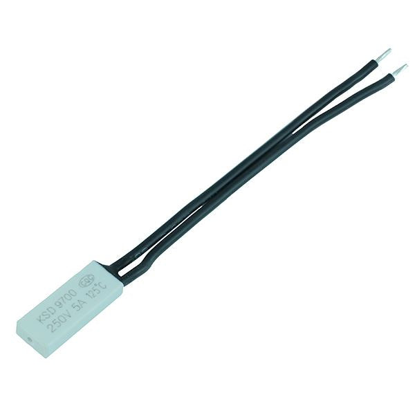 125°C Normally Closed Thermal Protector Temperature Switch NC