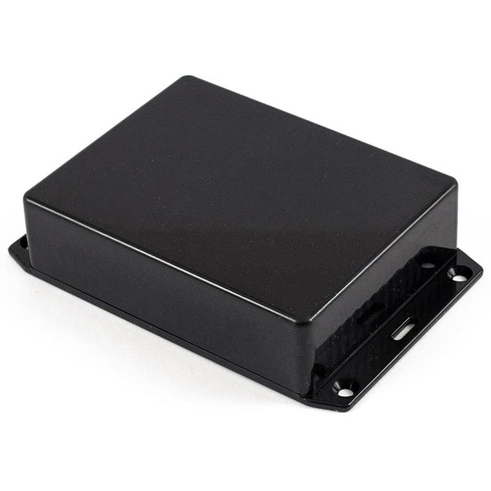 1591GFLBK Hammond Multipurpose Black FRABS Enclosure Flanged Lid 121 x 94 x 34mm
