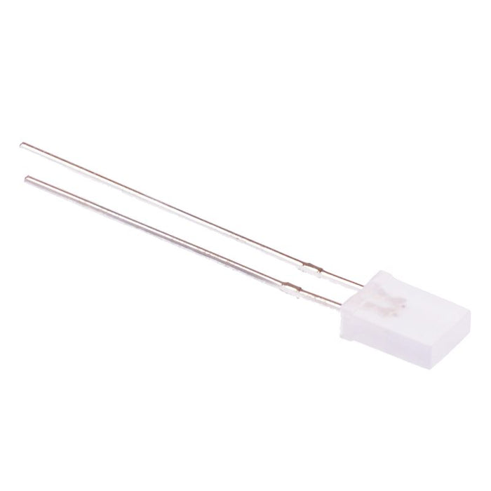 Red / Green Bi-Colour 2 x 5mm Rectangular Diffused LED 150°