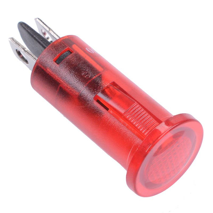Red 12V LED Panel Indicator Light 12.5mm R9-100L